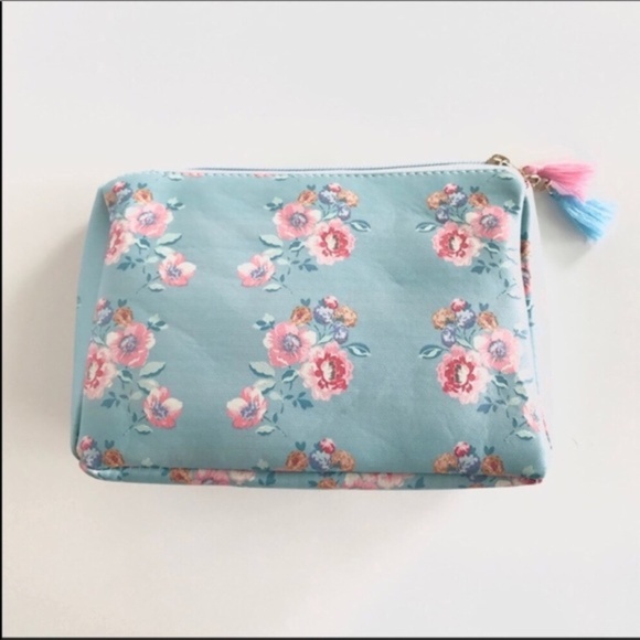 Handbags - The Perfect Blue Floral Pouch